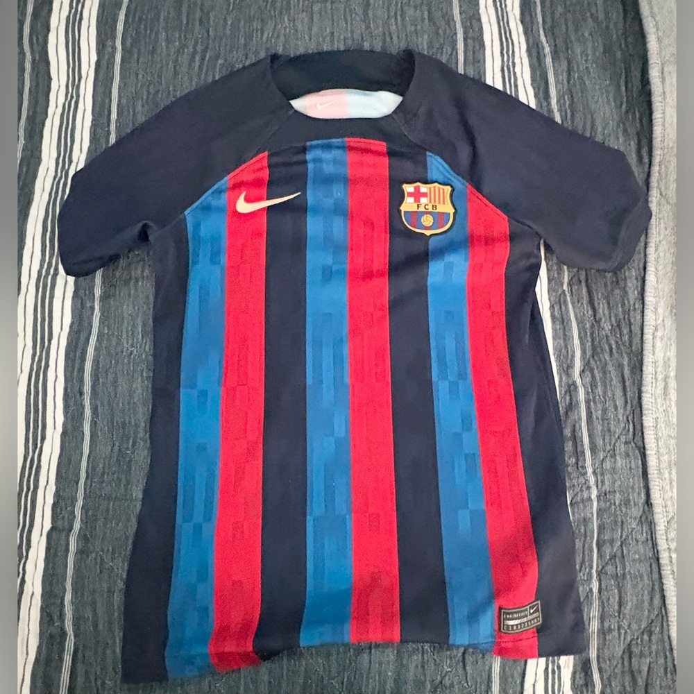 Nike FC Barcelona Striped Jersey youth